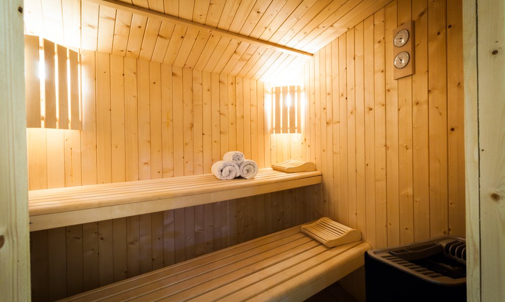 The Sauna in Chalet Les Sauges Meribel Les Allues