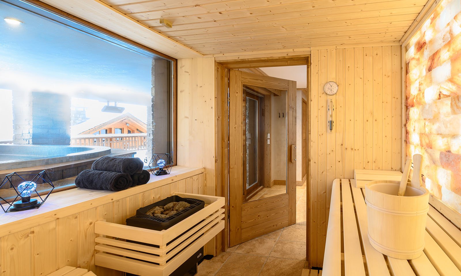 The Sauna in Chalet Serendipity Meribel Village