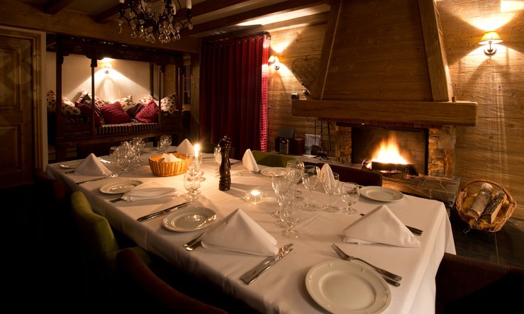 Chalet La Vieille Forge Dining Room