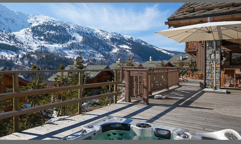 Hot Tub and Chalet Decking