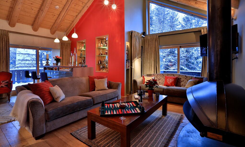 Chalet Arolla Living Room