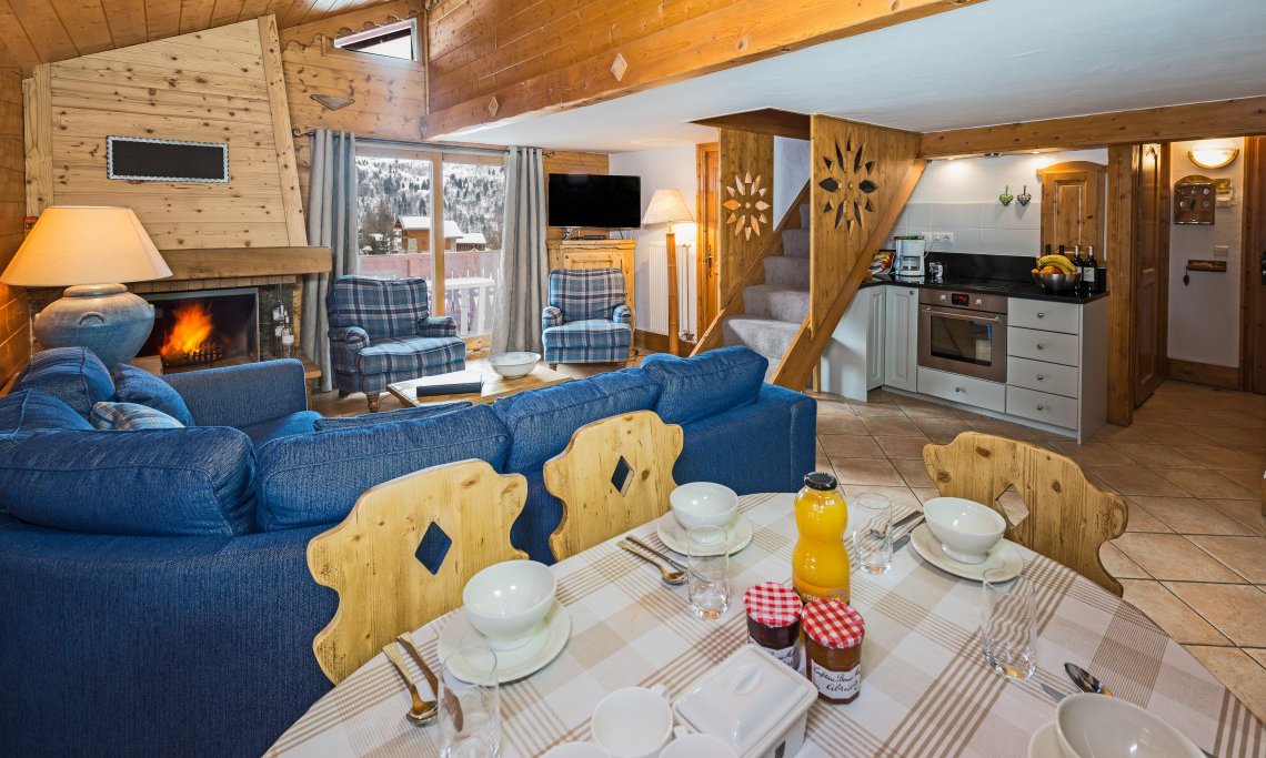 Chalet Chamois Living Area