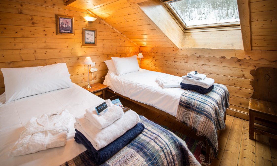 Chalet Chamois Twin Bedroom