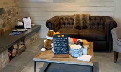 Afternoon tea in Chalet Chardon in Meribel