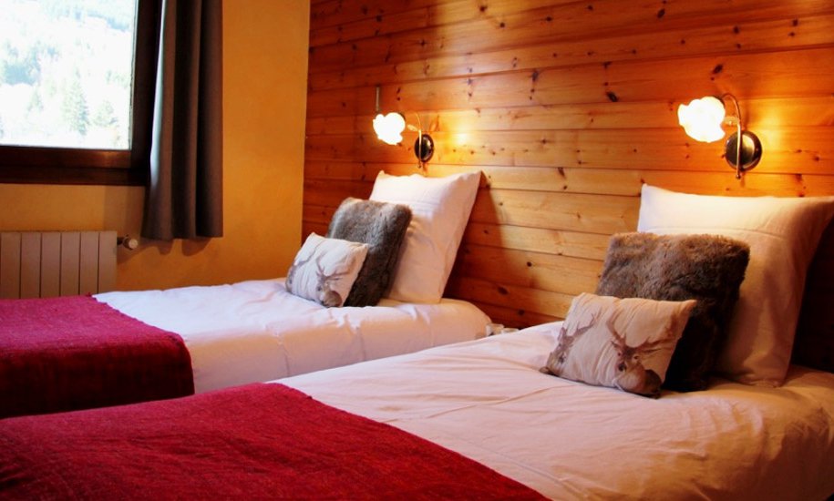 Twin Bedroom Chalet Lapin