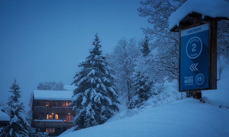 Chalet Les Griottes on the Doron Piste