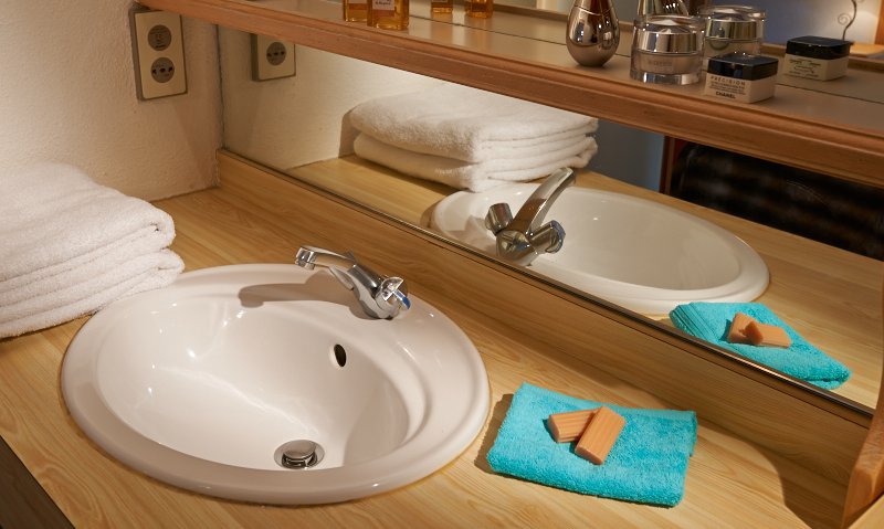 Lovely Chalet Bathrooms 