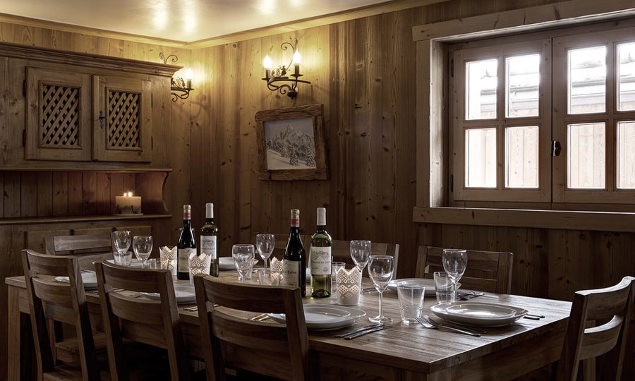 Chalet L'Arbalete Dining Room