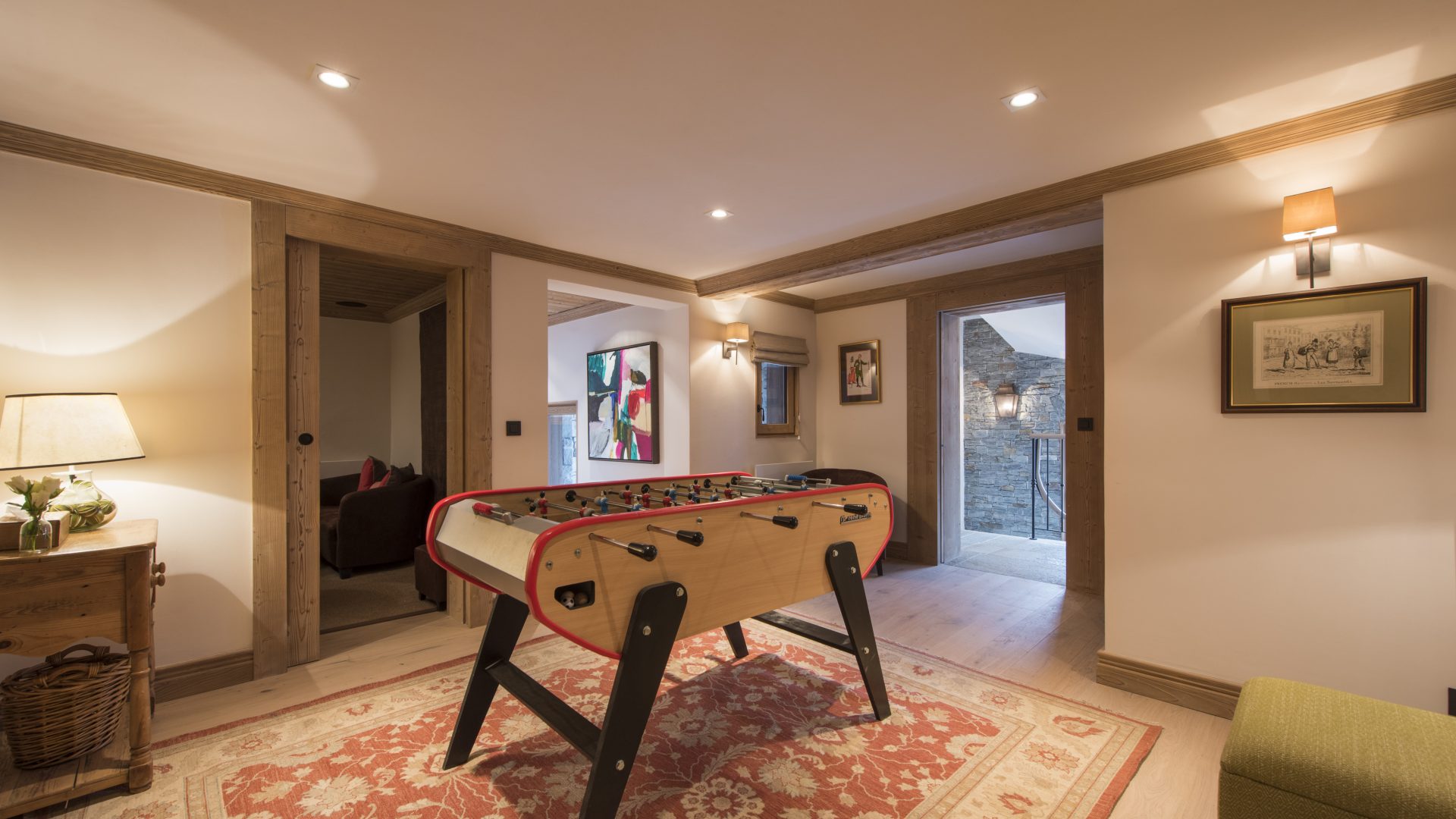 Chalet Valentine Table Football