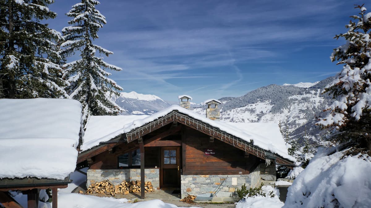 Chalet Vallon Blanc Mountain View