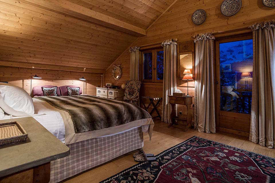 Chalet Les Bartavelles double bedroom