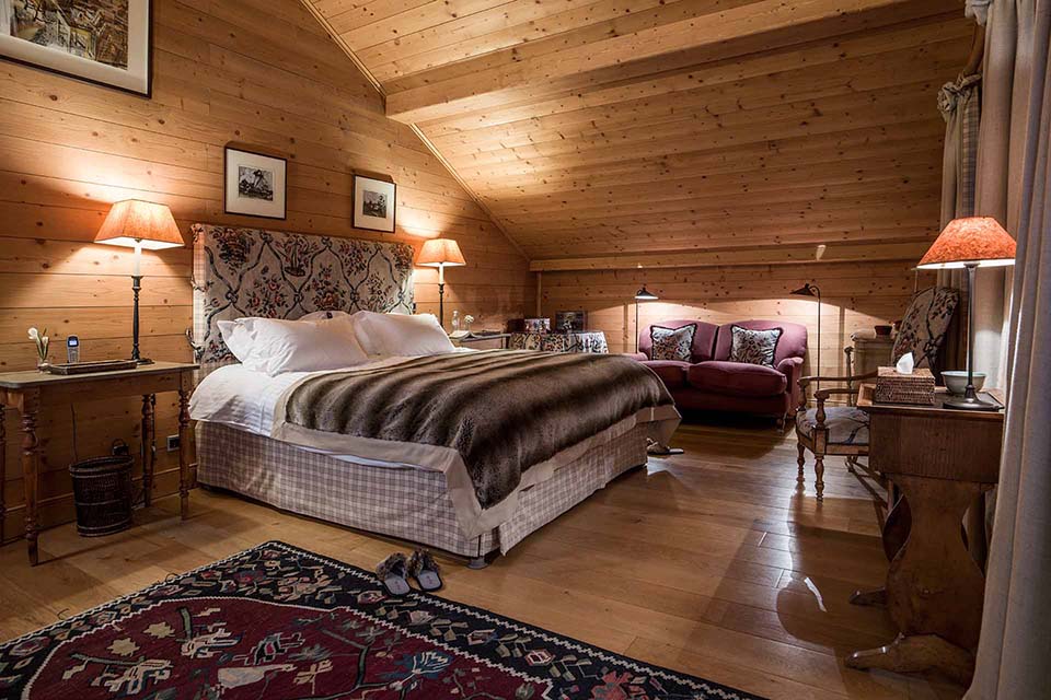 Chalet Les Bartavelles double bedroom