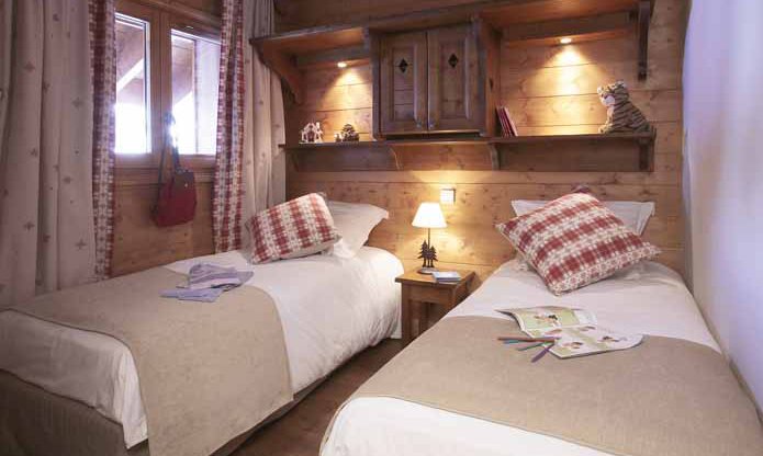 Fermes de Meribel Villages Twin Bedroom