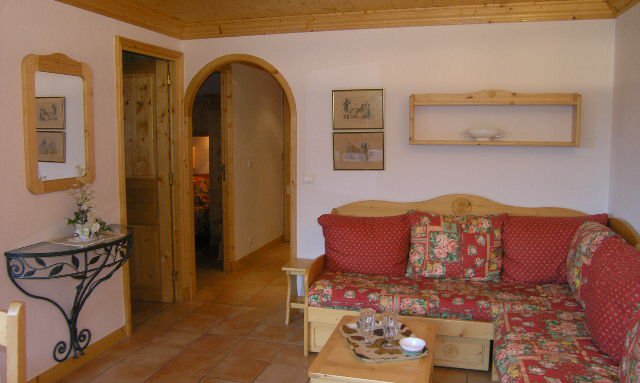 The living area in Apartment Grand Duc Meribel