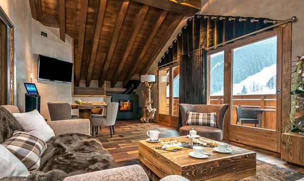 Hotel Kaila Meribel Living Area