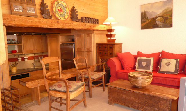 Living room in apartment Petaru Meribel