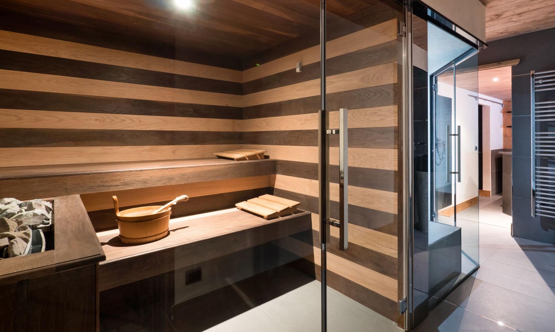 The Sauna in Chalet Mariefleur Meribel