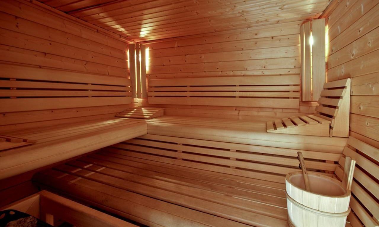 The Sauna in Chalet Iamato Meribel Village