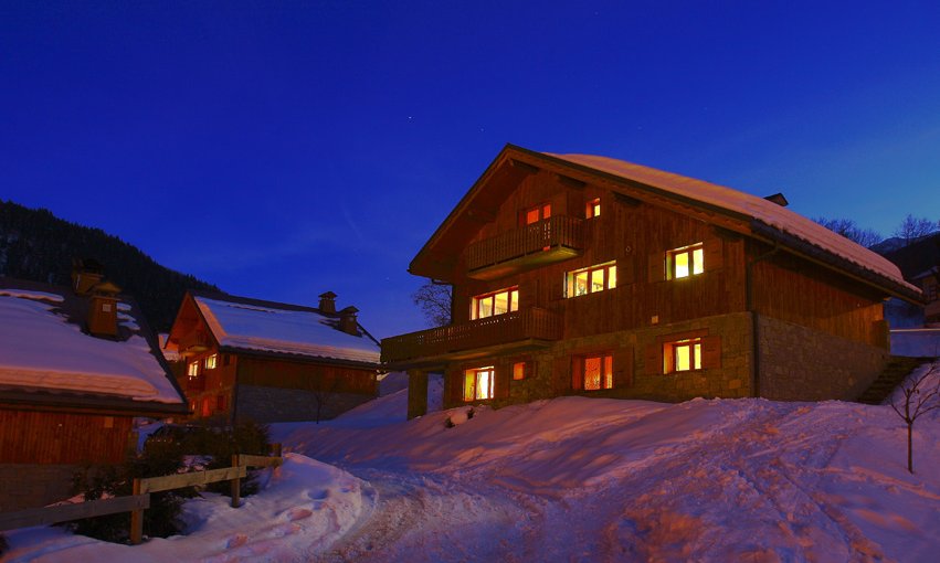 The exterior of Chalet Charmille Meribel