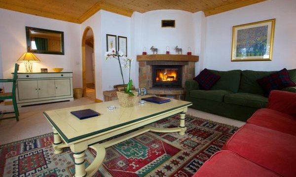 Chalet Quatre Meules Living Room 