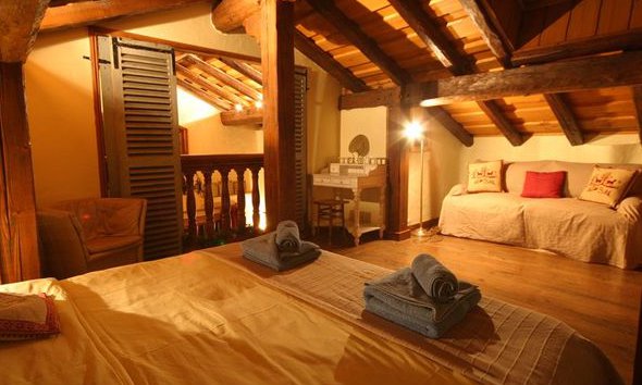 Lovely Bedroom Chalet Sainte Appolonnie
