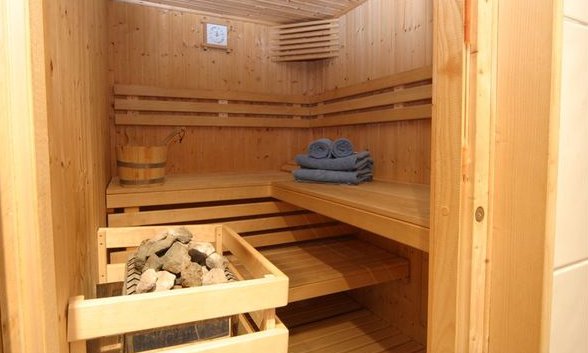 Sauna in Chalet Sainte Appolonnie