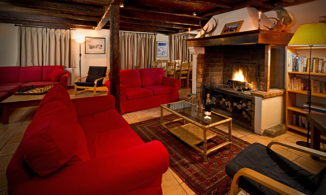 Chalet du Guide Living Room