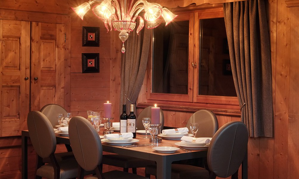 Chalet Marielaine Dining Room