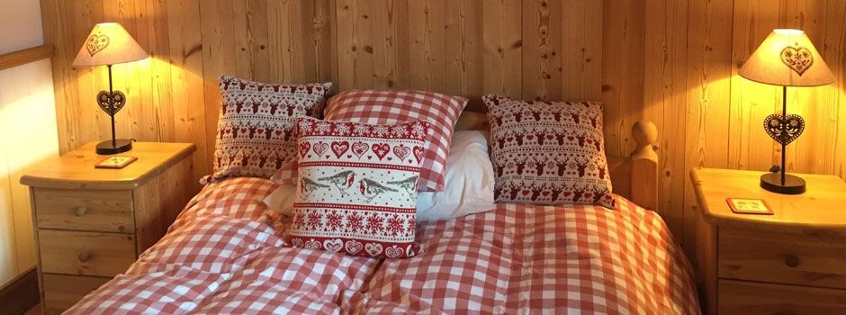 Double bedroom in Chalet Cigales Meribel