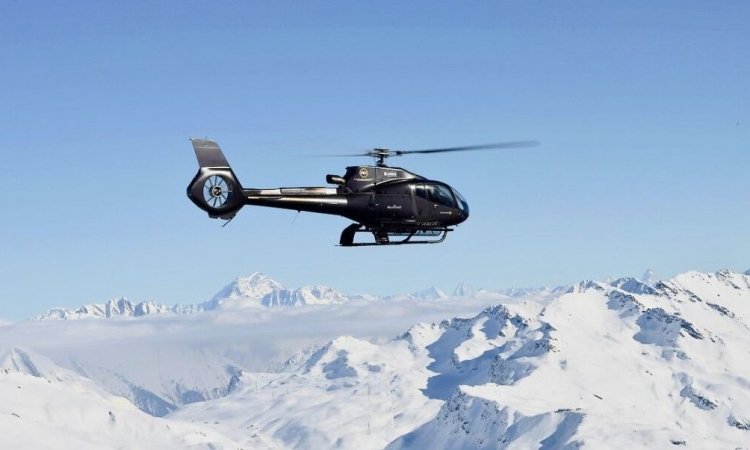 Helicopter Meribel