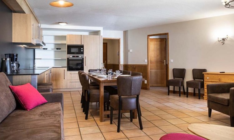 The 8-10 person Superior apartment at Residence Les Balcons de Val Thorens The 8-10 person Superior apartment at Residence Les Balcons de Val Thorens