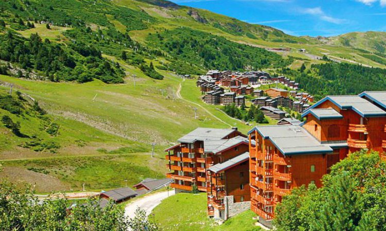 meribel apartments in the summer