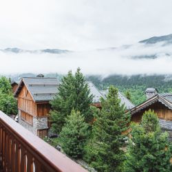 The Balcony at Chalet Alysson Meribel