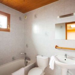One of the Bathrooms in Chalet Alysson Meribel