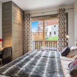 One of the comfortable Bedrooms in Apartment Aspen Lodge 11 Meribel