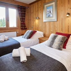 Chalet Panda Twin Bedroom