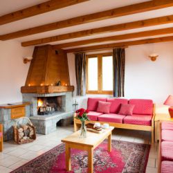 Chalet Alysson Open Fire