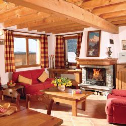 Chalet Lys Blanc Living Area