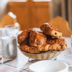 Breakfast at Chalet Alysson in Meribel