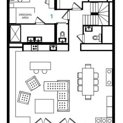 Chalet Apartment Le Cygne Meribel Centre