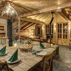 Chalet Jacques Dining Room
