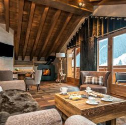 Hotel Kaila Meribel Living Area