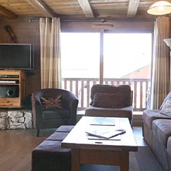 The spacious Living room in Apartment Grange, Meribel Village