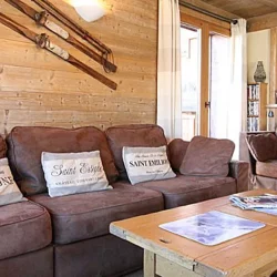 The Living room in Apartment Grange, Meribel Village