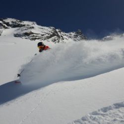 Powder skier