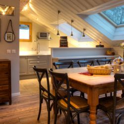 Chalet Pasarale Dining Room 