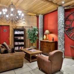 Chalet Aries reception
