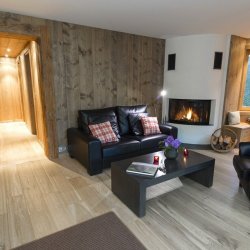 Chalet Blanchot Living Room 