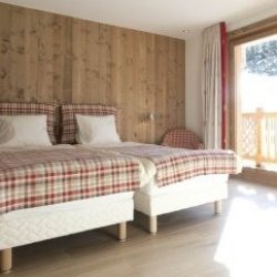 Chalet Bouquetin Twin Bedroom