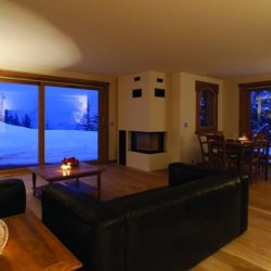 Chalet L'Eterlou Living Room 